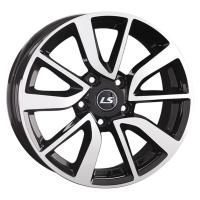 Литой колесный диск LSwheels LS 1317 BKF 6,5x16 5x114,3 ET40 D67,1