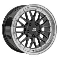 Литой колесный диск LSwheels RC102 BKL 8,0x17 5x120 ET20 D72,6