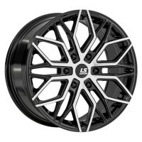 Литой колесный диск LSwheels RC103 BKF 9,0x20 6x139,7 ET40 D100,1