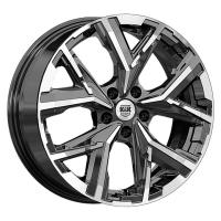 Литой колесный диск K&K KC1169 Айона алмаз черный 6,5x18 5x108 ET33 D60,1