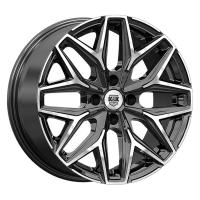 Литой колесный диск K&K KC1187 Ариус алмаз черный 7,0x17 5x108 ET40 D54,1