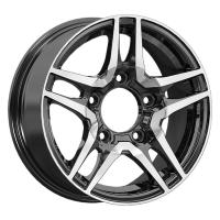 Литой колесный диск iFree Бустер KC1116 блэк джек 6,0x15 5x139,7 ET40 D98,1