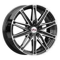 Литой колесный диск iFree Виар KC1065 блэк джек 6,5x17 5x105 ET38 D56,6