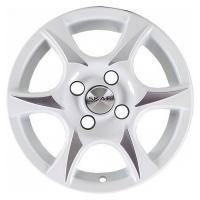 Литой колесный диск Skad Аэро Алмаз белый 5,0x13 4x98 ET35 D58,6