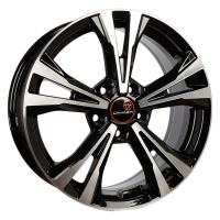 Литой колесный диск Remain R204 алмаз черный 7,0x17 5x114,3 ET45 D66,1
