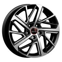 Литой колесный диск Remain R267 алмаз черный 6,5x17 4x100 ET43 D60,1