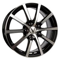 Литой колесный диск К7 K102 домино 7,0x17 5x114,3 ET39 D60,1