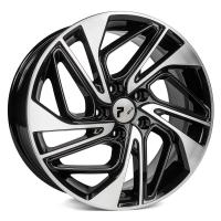 Литой колесный диск Toyota Replica TO206 BFP 7,0x17 5x114,3 ET39 D60,1