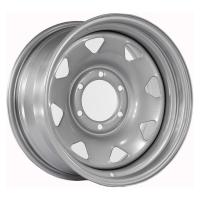 Штампованный стальной диск Trebl OFR-2 Silver 8,0x16 6x139,7 ET-10 D110,1