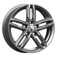 Литой колесный диск К7 K184 серебро S 6,0x16 5x114,3 ET43 D67,1