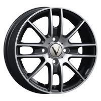 Литой колесный диск К7 K173 домино 5,5x14 4x98 ET35 D58,5