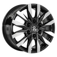 Литой колесный диск Volkswagen Replica VV407 BKF 6,5x16 6x130 ET62 D84,1