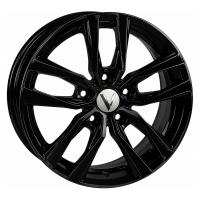 Литой колесный диск Вектор B214 черный 6,0x16 5x114,3 ET43 D67,1