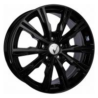 Литой колесный диск Вектор B221 черный 7,5x17 5x108 ET52,5 D63,35